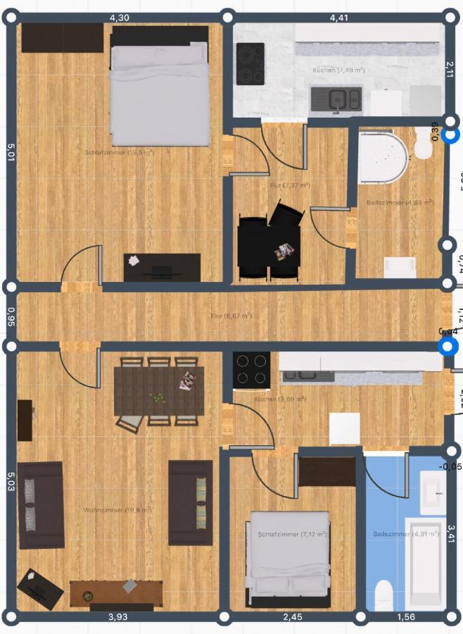 "Casa20200" 2 X Apartments Je 150Qm Fuer Business, Familien, Gruppen, Handwerker 15Min Von Berlin, Erdbeerhof, Outlet B5, 5Min Vom See Falkensee !! 2 Apartment Each 150Qm For Business , Families 15Min From Berlin!! Ngoại thất bức ảnh